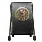 Bulldog Bull Dog Pet Lover Pen Holder Desk Clock  12124837