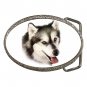 Alaskan Malamute Dog pet lover Belt Buckle 12131202
