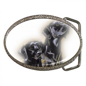 Black Lab Labrador Retriever Puppy Puppies Dog Belt Buckle Pet Lover 12135416