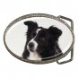 Border Collie Dog Belt Buckle 12142750