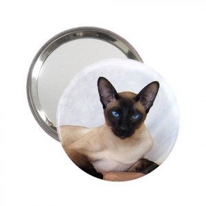 Siamese Cat Pet Lover  Handbag Mirror 12203175