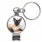 Siamese Cat Pet Lover Nail Clippers Key Chain  12203189