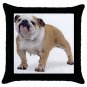 English Bulldog Dog 18" Pillow Case Pillowcase Toss or Throw 14326270