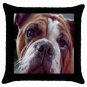 English Bulldog Dog 18" Pillow Case Pillowcase Toss or Throw 14326072