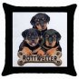 Rottweiler Dog Pillow Case Pillowcase 18" Toss or Throw 15833020