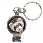 Ferret Pet Lover Nail Clippers Key Chain  17473616