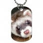 Ferret Pet Lover Dog Tag Necklace Chain 17473617