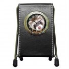 Ferret Pet Lover Pen Holder Desk Clock 17473628