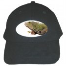 Iguana Lizard Reptile Pet Lover Black Cap Baseball Hat 12239831