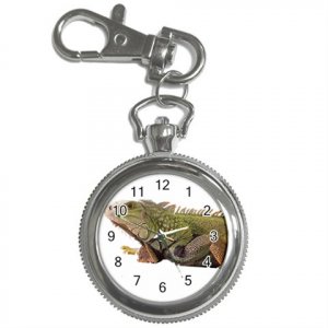 Iguana Lizard Reptile Pet Lover Key Chain Watch 12239852