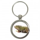 Iguana Lizard Reptile Pet Lover Key Chain Round 12239855