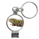 Iguana Lizard Reptile Pet Lover Nail Clippers Key Chain  17473616