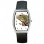 Iguana Lizard Reptile Pet Lover Barrel Style Metal Watch Unisex 12239867