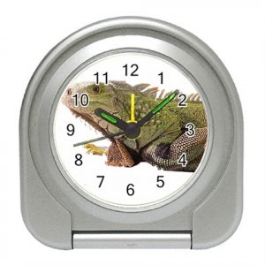 Iguana Lizard Reptile Pet Lover Travel Alarm Clock 12239869
