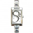 Boa Rectangular Italian Charm Watch 12240309