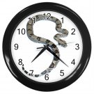 Boa Pet Lover Black Wall Clock 12240331