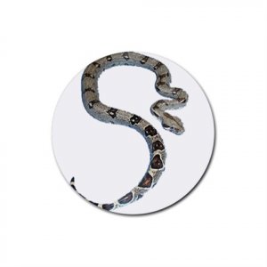 Boa Pet Lover  Rubber Round Coaster 4 pack 12240341