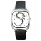 Boa Snake Reptile Pet Lover Square Metal Watch Unisex 12240348