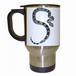 Boa Snake Reptile Pet Lover  Travel Mug White 12240358