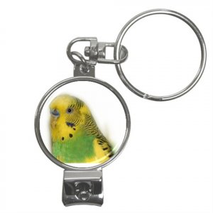 Parakeet Bird Pet Lover Nail Clippers Key Chain keychain 16301626
