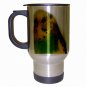 Parakeet Pet Lover  Coffee Travel Mug Silver Gray 16301642