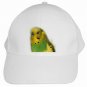 Parakeet bird Pet Lover White Baseball Cap Hat 16302687