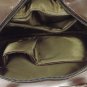 Black Designer 100% Leather Spaniel pet dog Handbag Purse #19334325