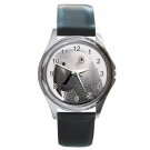 AFRICAN GREY Pet Lover Round Gold Metal Watch Unisex 17476830
