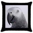 AFRICAN GREY Bird Pet Lover Pillow Case Pillowcase 18" Toss or Throw 17476842