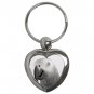 AFRICAN GREY Bird Pet Lover  Key Chain Heart keychain 17476853