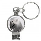 AFRICAN GREY Bird Pet Lover Nail Clippers Key Chain keychain 17476854