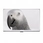 AFRICAN GREY BIRD Pet Lover Business Card Holder Case 17476859