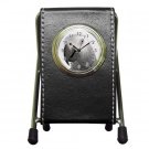 AFRICAN GREY Bird Lover Pen Holder Desk Clock 17476865 PAEC