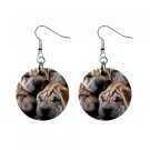 Dog SHAR PEI Pet Lover Jewelry Button Earrings 14172860  PAEC
