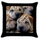 SHAR PEI Dog Pillow Case Pillowcase 18" Toss or Throw 14172861 PAEC