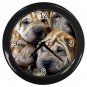 CHINESE SHAR PEI Dog Pet Lover Wall Clock Black 14172862 PAEC