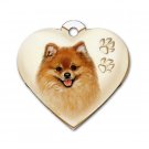 Heart Shape POMERANIAN Dog Tag or Necklace Jewelry or Pet Collar Tag 26588433 PAEC