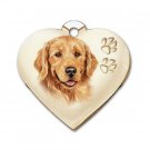 Heart Shape GOLDEN RETRIEVER Dog Tag or Necklace Jewelry or Pet Collar Tag 26588436 PAEC