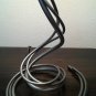 Wrought iron desk table lamp home decor bedroom bedside lamp fabric lampshade