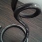 2 x Wrought iron candle holders Handmade iroan candlesticks 30cm.