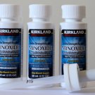 3 MONTHS KIRKLAND MINOXIDIL LOTION 5% MENS HAIR LOSS REGROWTH EXP. DATE 08/2016