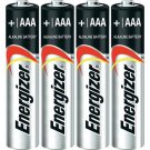 4x Energizer Classic Alkaline Batteries AAA LR03 Exp. Date 2020 Quantity 4