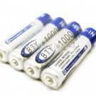 4  AAA 1000mAh 1.2V Ni-MH Rechargeable battery 3A BTY Cell for MP3 RC Toys NiMH