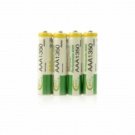 4 x AAA 3A 1350mAh Ni-MH 1.2V Volt Rechargeable Battery Green BTY LR03 R03 NiMH