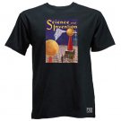 Tesla Coil and Nikola Tesla, black t-shirt, sizes S M L XL