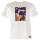 Tesla Coil and Nikola Tesla, white shirt, sizes 2XL 3XL 4XL 5XL 6XL