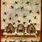 Bee Hives in 14th Century, black or white t-shirt, sizes 2XL 3XL 4XL 5XL 6XL