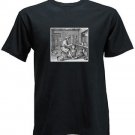 Potter at Pottery Wheel in 1568, black or white t-shirt, sizes 2XL 3XL 4XL 5XL 6XL