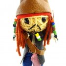 Voodoo Doll, Johnny Depp, Jack Sparrow, Lucky Charm Key Ring, Pirates Caribbean