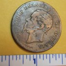 5 Centesimi 1861 Italy World Coin Rome Eagle Italia Europe #2